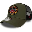 new-era-tattoo-pack-a-frame-green-trucker-hat