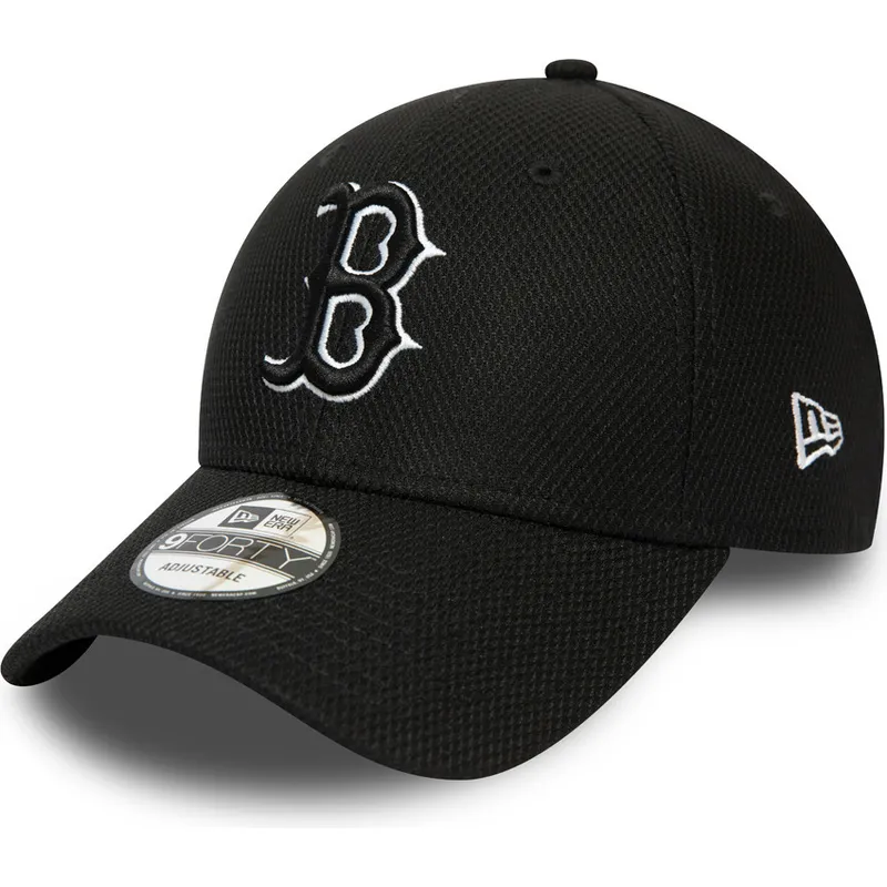 lippikset-kaareva-musta-saadettava-nauha-9forty-diamond-era-essential-boston-red-sox-mlb-new-era