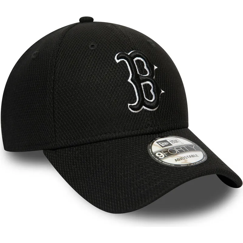 lippikset-kaareva-musta-saadettava-nauha-9forty-diamond-era-essential-boston-red-sox-mlb-new-era