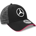 lippikset-kaareva-musta-saadettava-nauha-9forty-tonal-esports-mercedes-formula-1-new-era