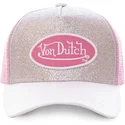 lippikset-kaareva-rekka-harmaa-snapback-plateada-sil-von-dutch