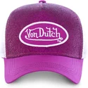 lippikset-kaareva-rekka-vaaleanpunainen-snapback-pur-von-dutch