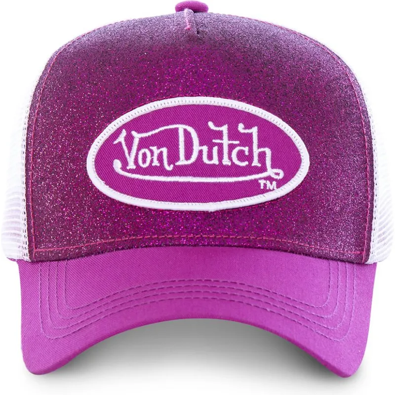 lippikset-kaareva-rekka-vaaleanpunainen-snapback-pur-von-dutch