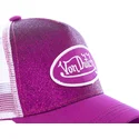 lippikset-kaareva-rekka-vaaleanpunainen-snapback-pur-von-dutch