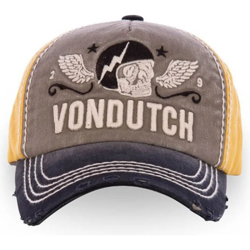 lippikset-kaareva-harmaa-saadettava-nauha-xavier08-von-dutch
