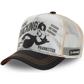 lippikset-kaareva-rekka-valkoinen-snapback-loo-duc1-tupu-ankka-looney-tunes-capslab