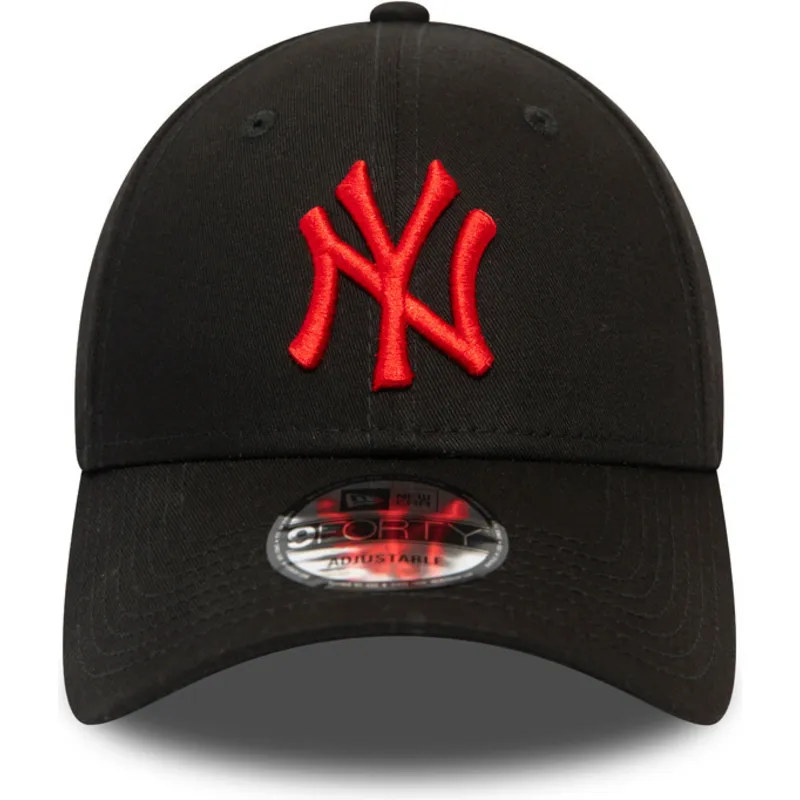 cap-kaareva-black-adjustable-strap-9forty-league-essential-new-york-yankees-mlb-new-era cap-kaareva-black-adjustable-strap-9forty-league-essential-new-york-yankees-mlb-new-era