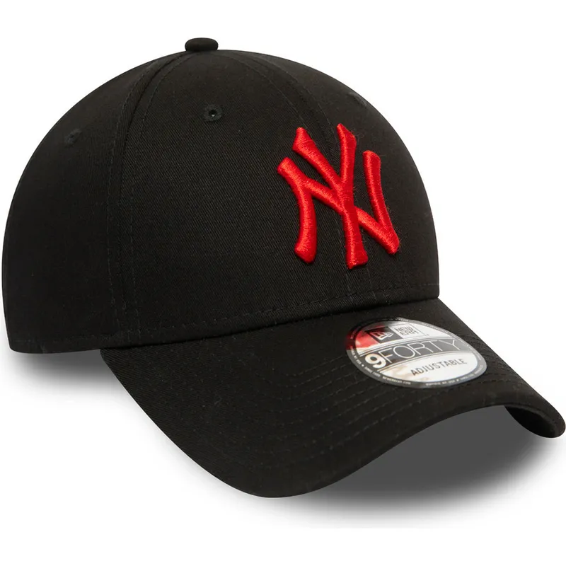 cap-kaareva-black-adjustable-strap-9forty-league-essential-new-york-yankees-mlb-new-era cap-kaareva-black-adjustable-strap-9forty-league-essential-new-york-yankees-mlb-new-era