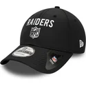 lippikset-kaareva-musta-saadettava-nauha-9forty-team-flag-las-vegas-raiders-nfl-new-era