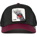 lippikset-kaareva-rekka-musta-snapback-punk-sqwauk-the-farm-goorin-bros