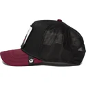 lippikset-kaareva-rekka-musta-snapback-punk-sqwauk-the-farm-goorin-bros