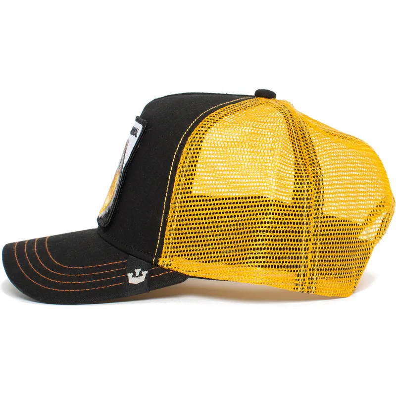 lippikset-kaareva-rekka-musta-snapback-party-animal-the-farm-goorin-bros