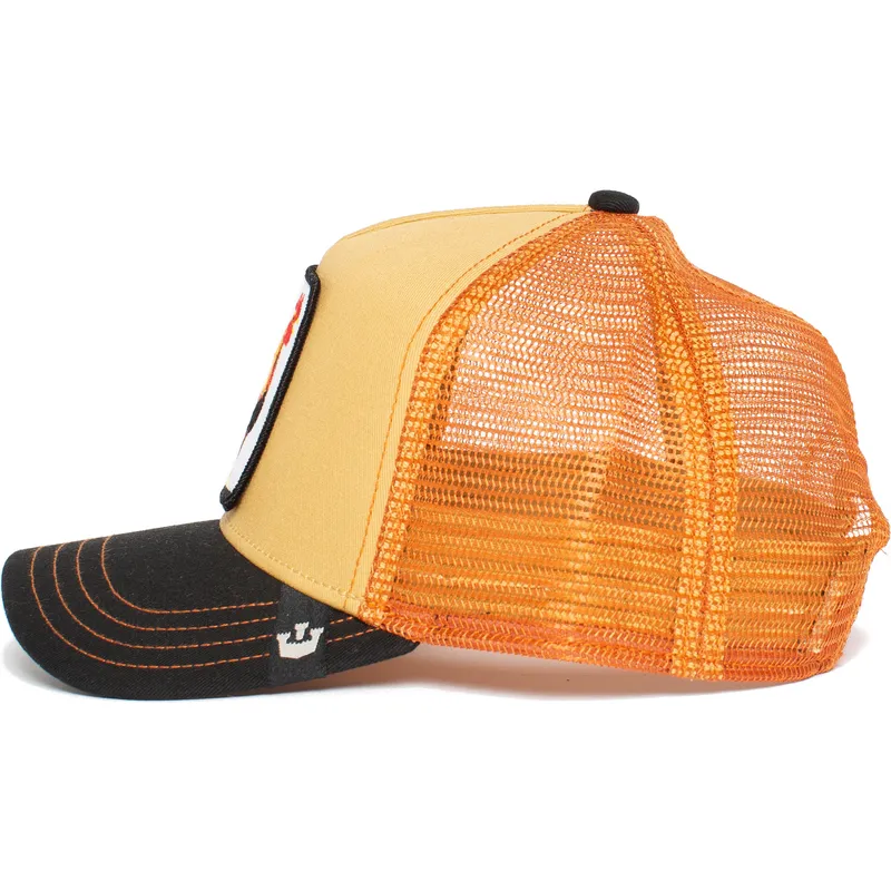 lippikset-kaareva-rekka-oranssi-snapback-a-doodle-doo-the-farm-goorin-bros
