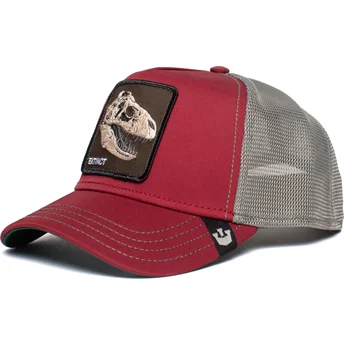 lippikset-kaareva-rekka-punainen-snapback-extinct-the-farm-goorin-bros