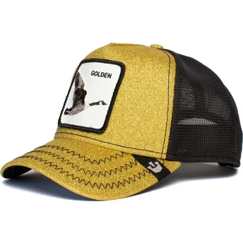 lippikset-kaareva-rekka-keltainen-snapback-dorada-golden-egg-the-farm-goorin-bros