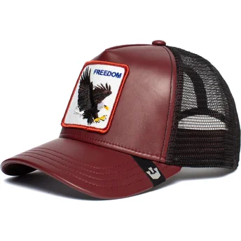 lippikset-kaareva-rekka-punainen-snapback-big-bird-the-farm-goorin-bros