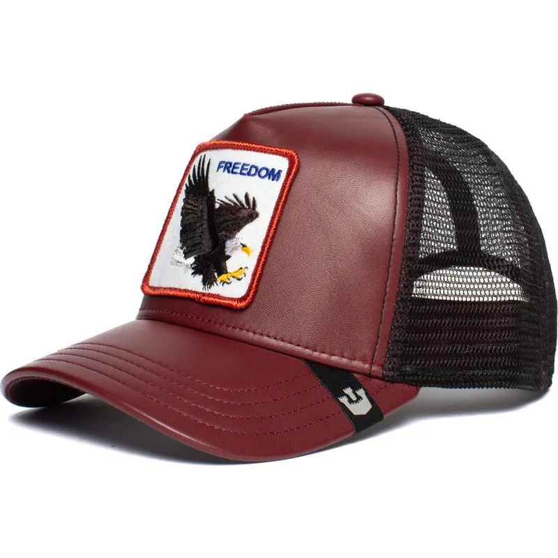 lippikset-kaareva-rekka-punainen-snapback-big-bird-the-farm-goorin-bros