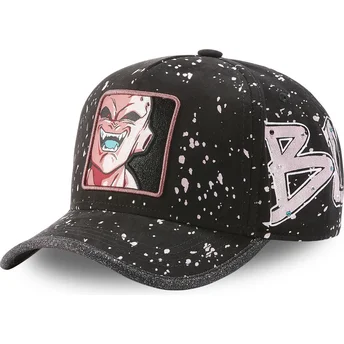 lippikset-kaareva-musta-saadettava-nauha-tag-kid-buu-dragon-ball-capslab