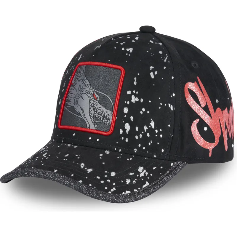 lippikset-kaareva-musta-saadettava-nauha-tag-she-shenron-dragon-ball-capslab