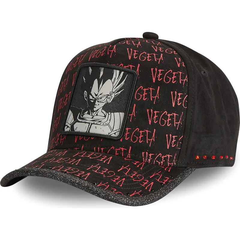 lippikset-kaareva-musta-saadettava-nauha-tag-veg-vegeta-dragon-ball-capslab