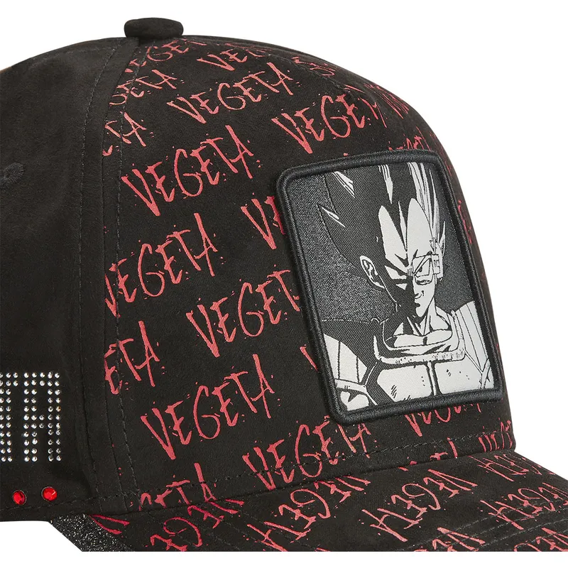 lippikset-kaareva-musta-saadettava-nauha-tag-veg-vegeta-dragon-ball-capslab