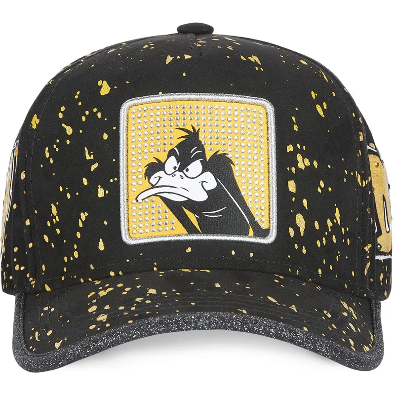 lippikset-kaareva-musta-saadettava-nauha-tag-daf-tupu-ankka-looney-tunes-capslab