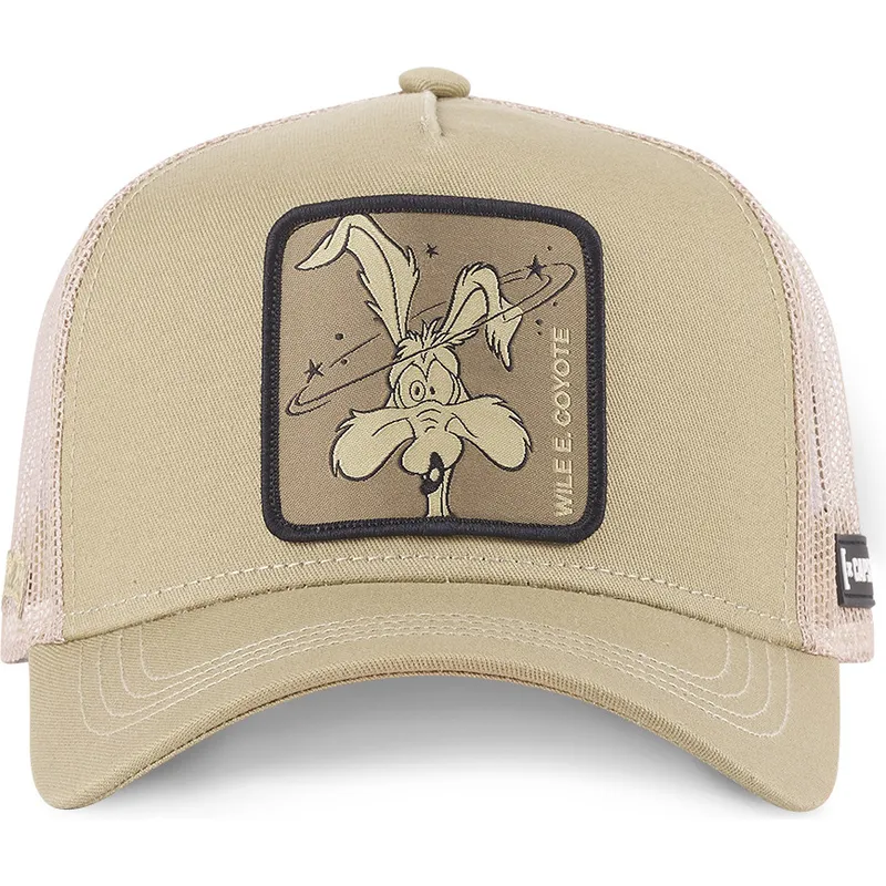 cap-kaareva-brown-snapback-coyote-looney-tunes-capslab cap-kaareva-brown-snapback-coyote-looney-tunes-capslab