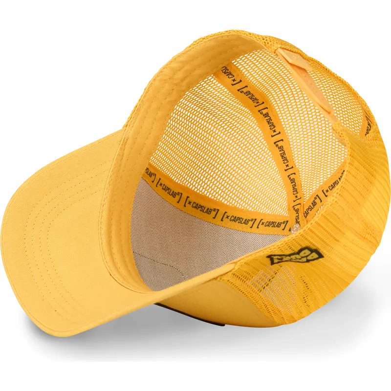 lippikset-kaareva-rekka-keltainen-snapback-loo-duf1-tupu-ankka-looney-tunes-capslab