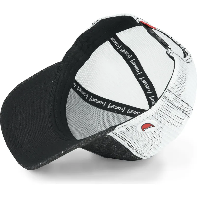 lippikset-kaareva-rekka-musta-snapback-pow2-bros-boo-super-mario-bros-capslab lippikset-kaareva-rekka-musta-snapback-pow2-bros-boo-super-mario-bros-capslab