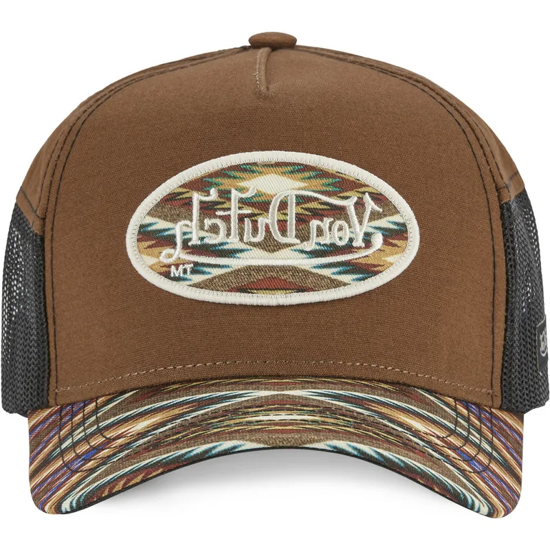 lippikset-kaareva-rekka-ruskea-snapback-atru-she-von-dutch
