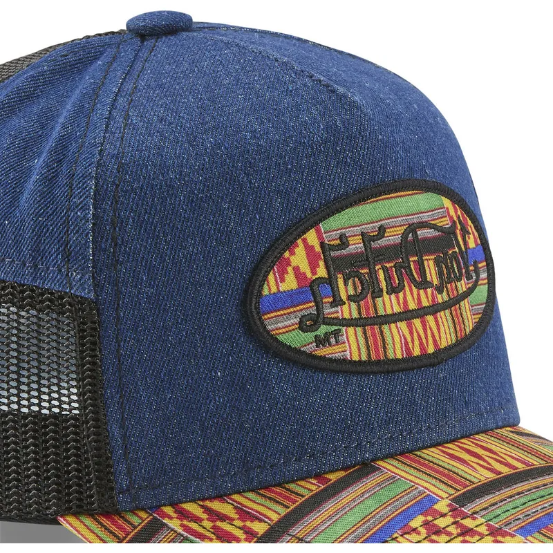 lippikset-kaareva-rekka-sininen-snapback-atru-wax-von-dutch