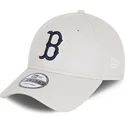 lippikset-kaareva-valkoinen-saadettava-nauha-9forty-league-essential-boston-red-sox-mlb-new-era