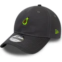 lippikset-kaareva-harmaa-saadettava-nauha-9twenty-food-aguacate-new-era