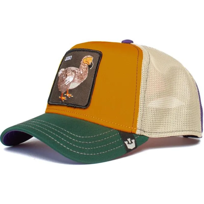 lippikset-kaareva-rekka-oranssi-snapback-fasho-the-farm-goorin-bros