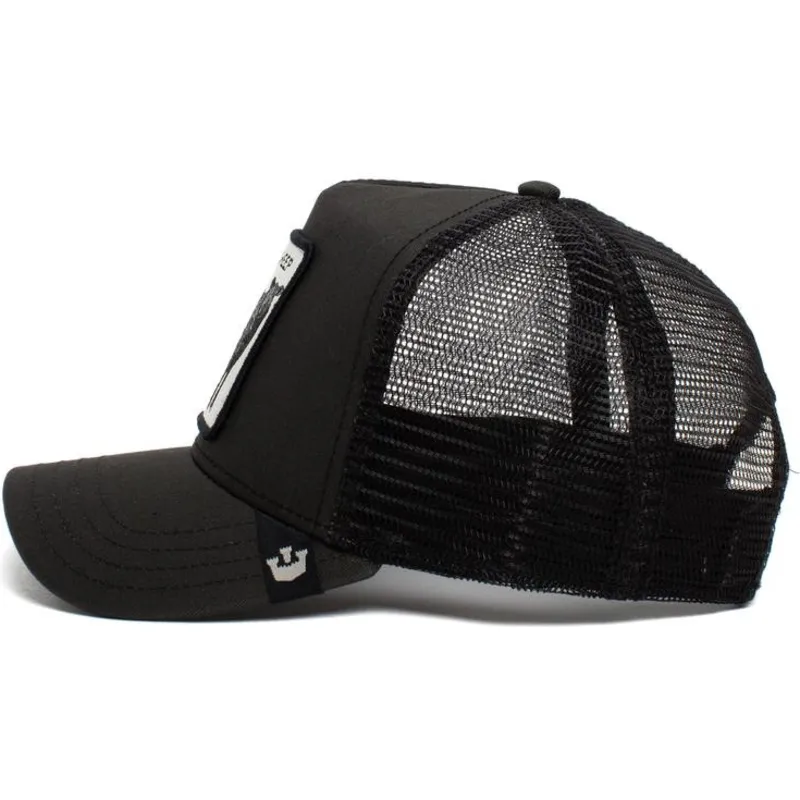 lippikset-kaareva-rekka-musta-snapback-be-reckless-the-farm-goorin-bros