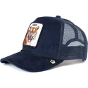 lippikset-kaareva-rekka-laivastonsininen-snapback-tiger-rage-the-farm-goorin-bros