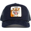 lippikset-kaareva-rekka-laivastonsininen-snapback-tiger-rage-the-farm-goorin-bros