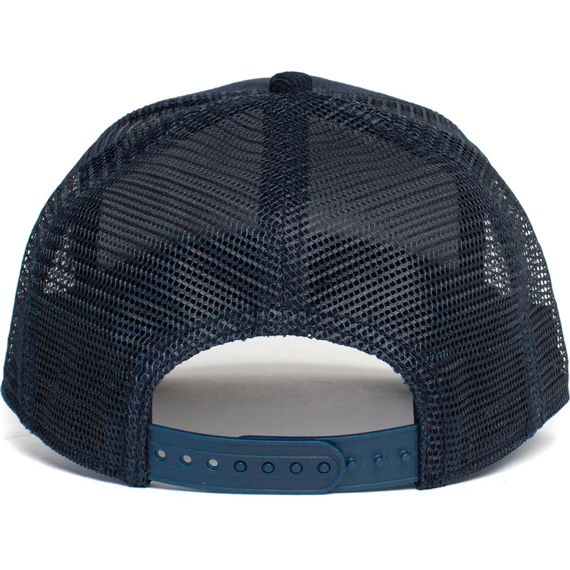 lippikset-kaareva-rekka-laivastonsininen-snapback-tiger-rage-the-farm-goorin-bros
