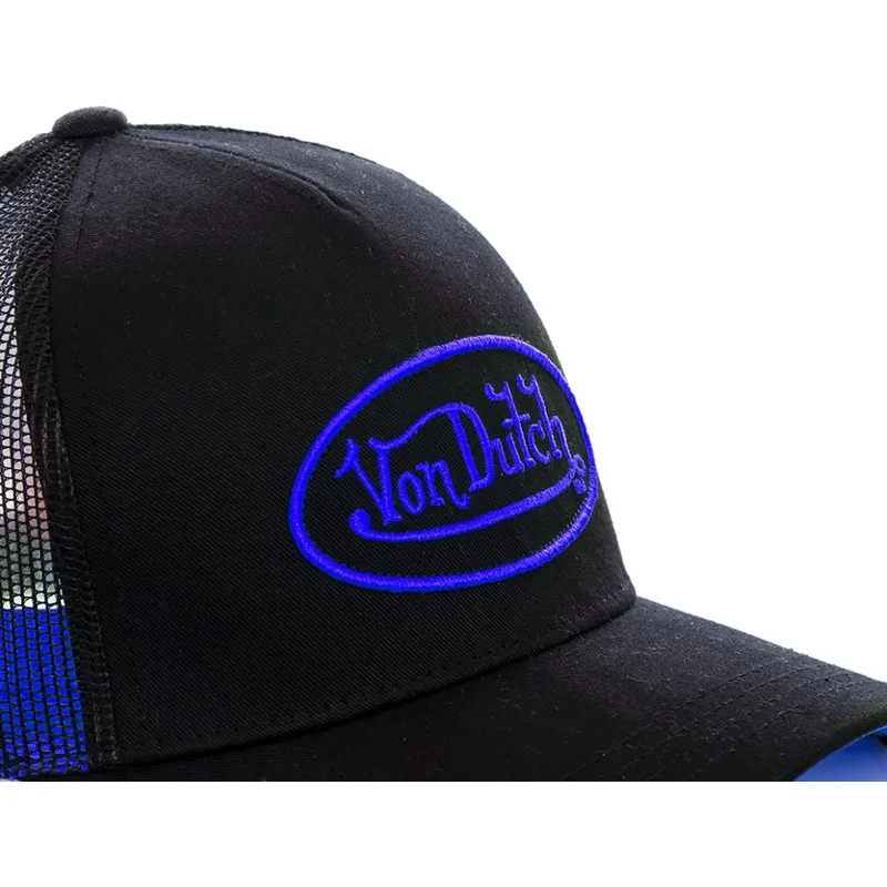 lippikset-kaareva-rekka-musta-snapback-neo-blu-von-dutch