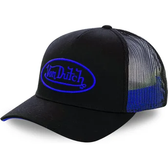 lippikset-kaareva-rekka-musta-snapback-neo-blu-von-dutch