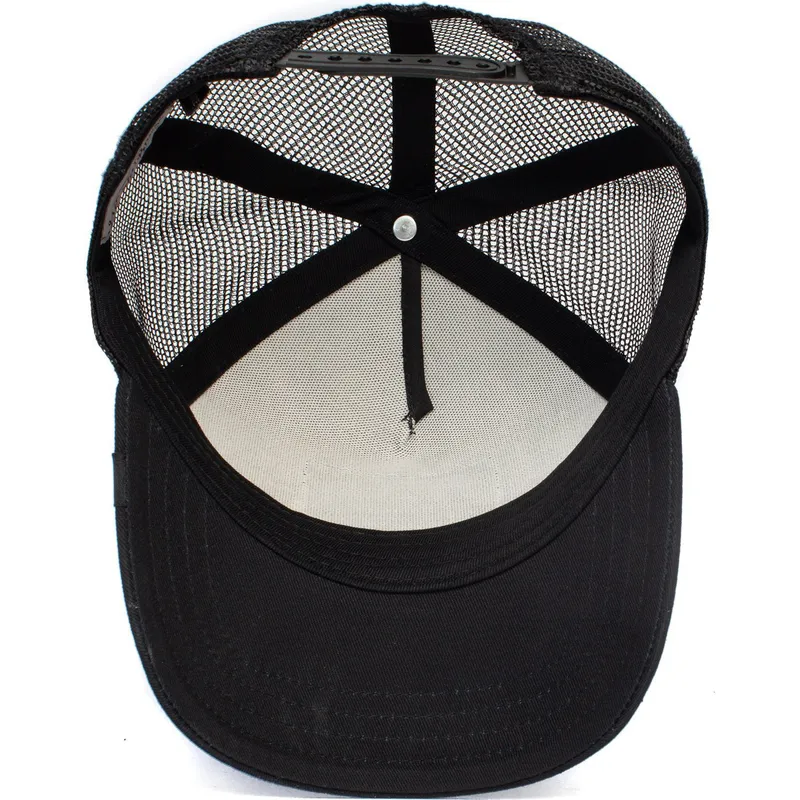 lippikset-kaareva-rekka-musta-snapback-silver-tiger-the-farm-goorin-bros