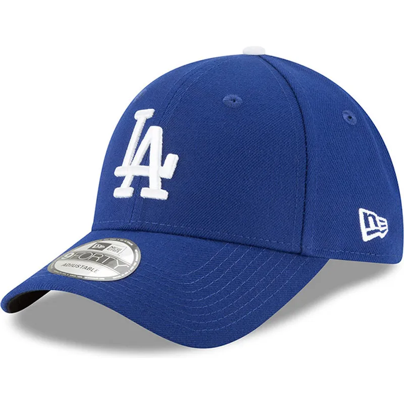 lippikset-kaareva-sininen-saadettava-nauha-9forty-the-league-los-angeles-dodgers-mlb-new-era