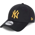 lippikset-kaareva-laivastonsininen-saadettava-nauha-dorado-9forty-league-essential-new-york-yankees-mlb-new-era