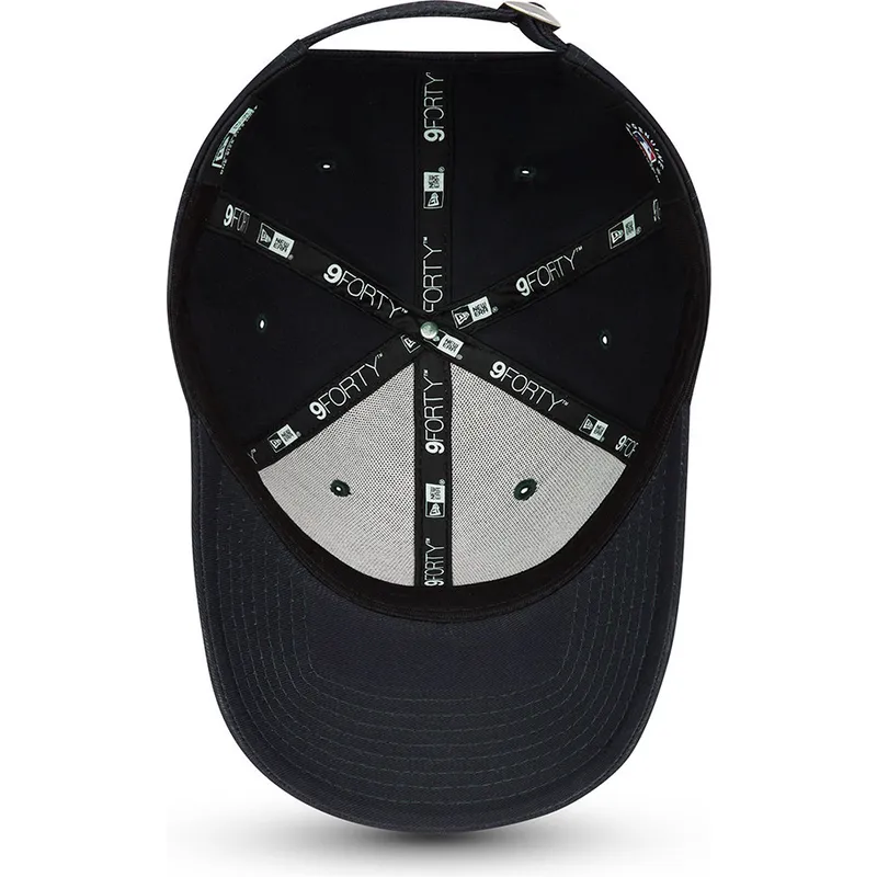lippikset-kaareva-laivastonsininen-saadettava-nauha-dorado-9forty-league-essential-new-york-yankees-mlb-new-era