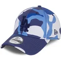lippikset-kaareva-maastokuvio-saadettava-nauha-9forty-los-angeles-dodgers-mlb-new-era