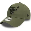 lippikset-kaareva-vihrea-saadettava-nauha-9forty-league-essential-chicago-bulls-nba-new-era