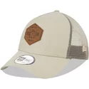new-era-a-frame-9forty-heritage-patch-grey-trucker-hat