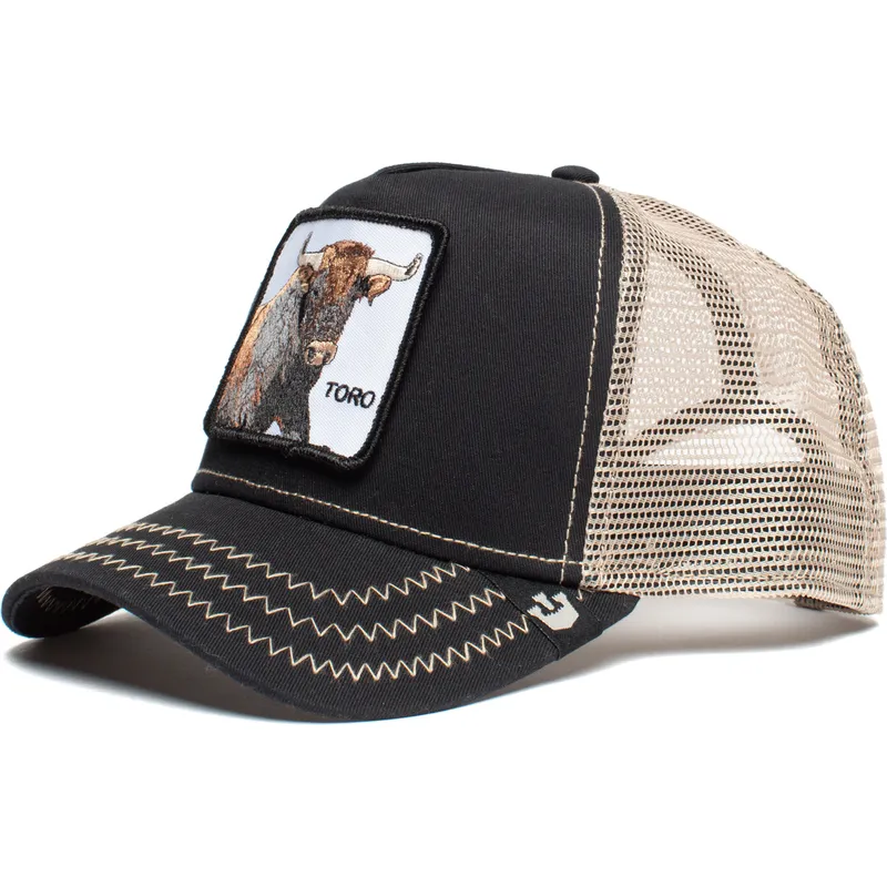cap-kaareva-black-snapback-the-farm-de-goorin-bros