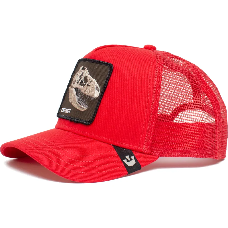 lippikset-kaareva-rekka-punainen-snapback-extinct-bone-to-pick-the-farm-goorin-bros