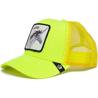 lippikset-kaareva-rekka-keltainen-snapback-legend-show-pony-the-farm-goorin-bros